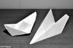 Paper constructions, boats, kites