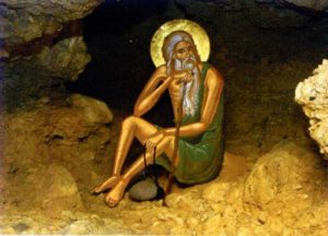 Άγιος Κοσμάς ό αρχαιότερος ασκητής της  Κρήτης