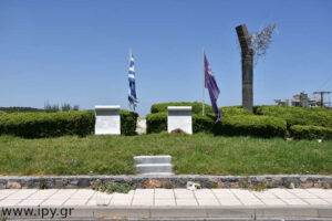 Το μνημείο της απαγωγής του Γερμανού στρατηγού Κράιπε στις Πατσίδες προς Αρχάνες