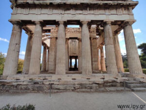Ο ναός του Ηφαίστου στην Αθήνα 