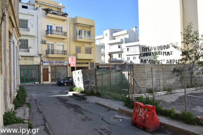 Οδός Νίκου Καζαντζάκη και Γιαμαλάκη
