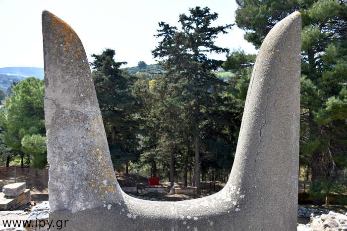 Μινωικά κέρατα ταύρου Knossos