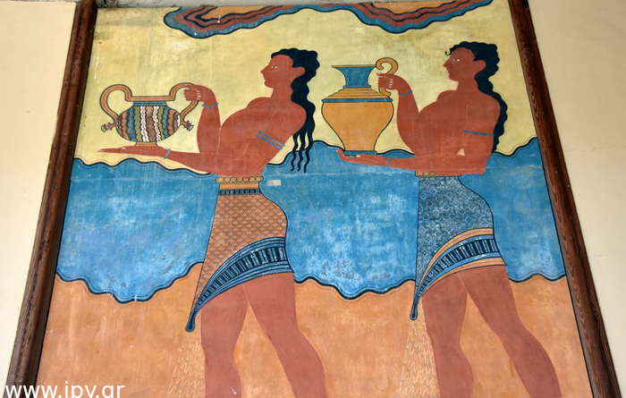 Μινωικές τοικογραφίες Minoan tomographies