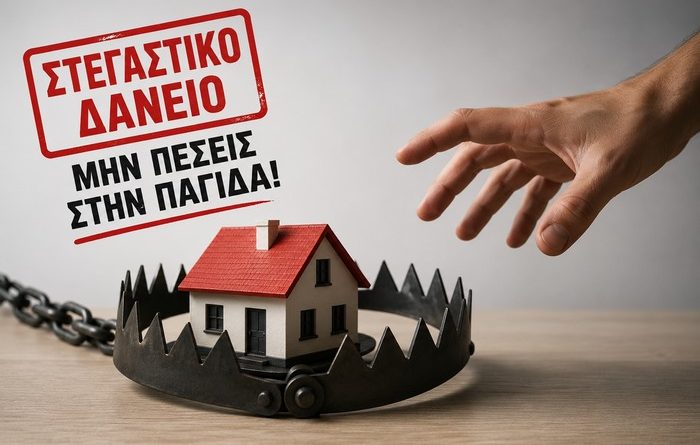 10 logoi gia na min pareis pote stegastiko daneio