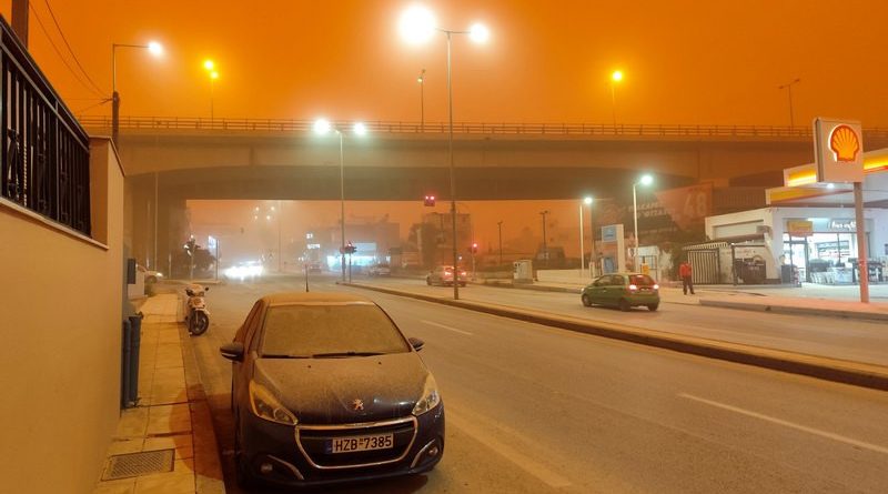 Εντυπωσιακές φωτογραφίες σκόνης