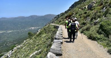 This is what the Minoan path from Tsouli Mnima to Messada should have been like