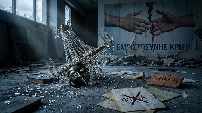 etoyta poy symbainoyne krisi ajion