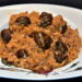 Rice with snails. Snails with rice